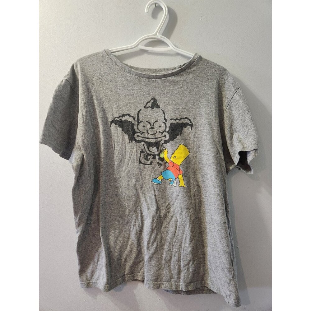 The Simpsons Short Sleeves T-Shirt Grey Size XL